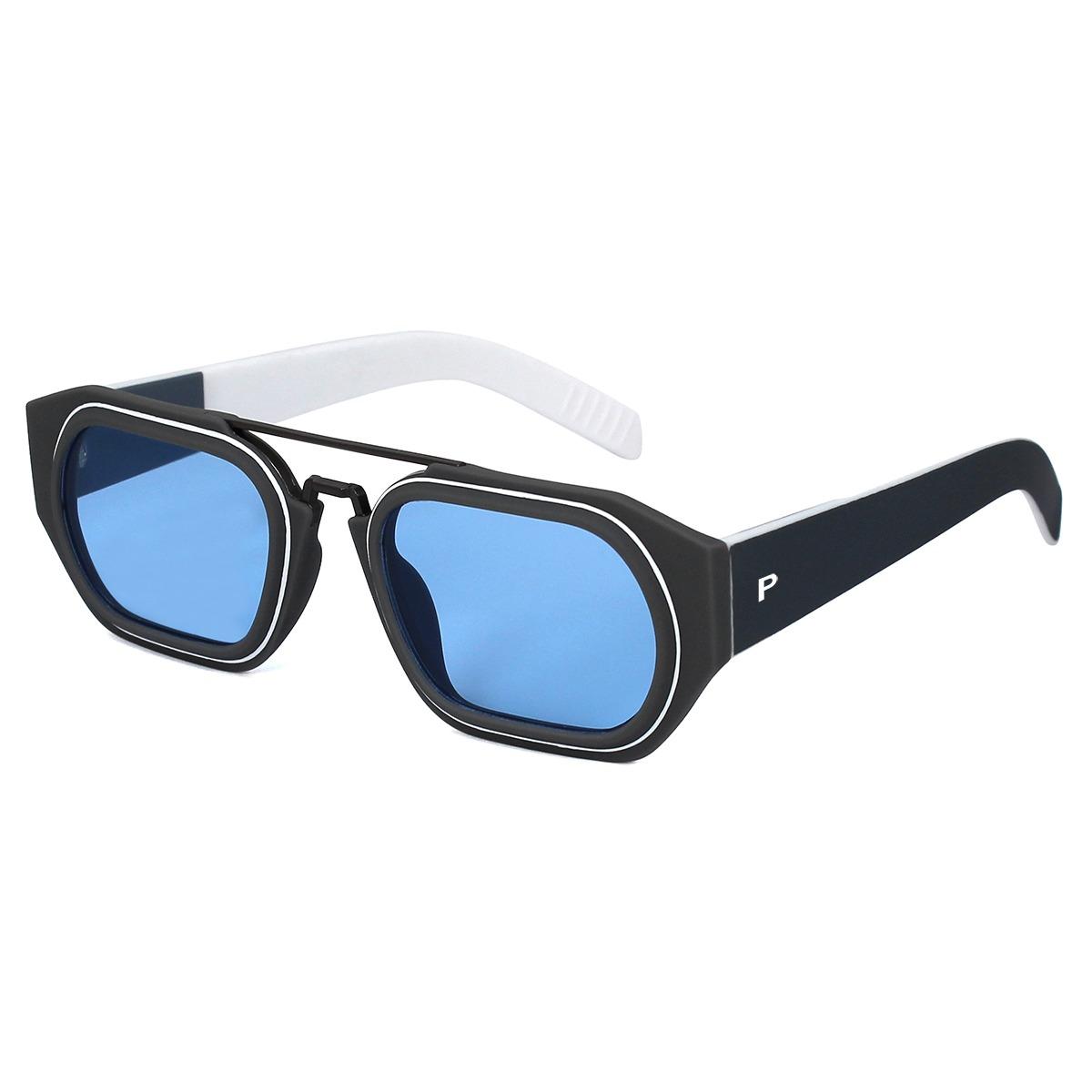 Rubber / White Grey Blue